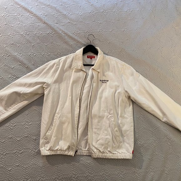 supreme denim harrington jacket